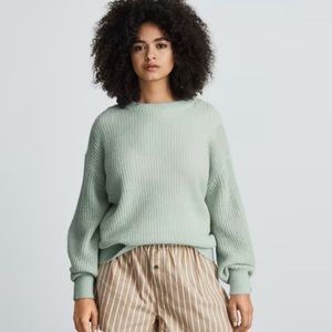 Final sale!NWOT Everlane alpaca crew sweater